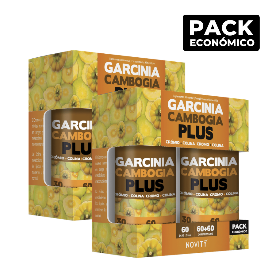 Novity Garcinia Cambogia Plus 60+60 Comprimidos x2