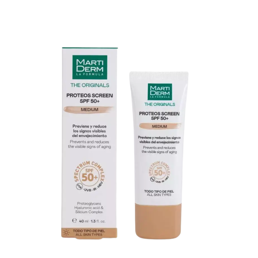 Martiderm The Originals Proteos Screen Medium Creme Fluido SPF50+ 40ml