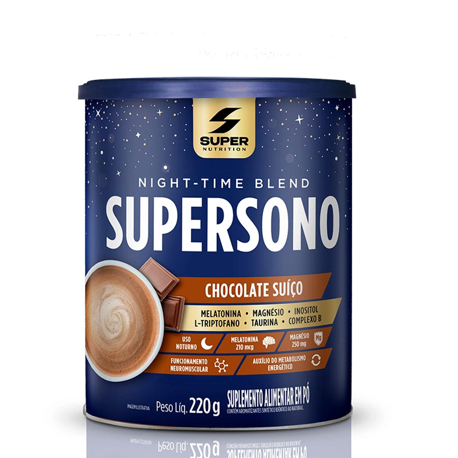 Super Nutrition Supersono Chocolate Suíço 220g