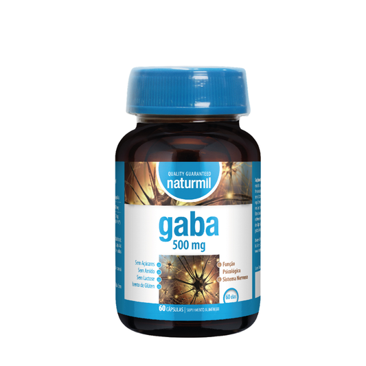 Naturmil Gaba 500mg Cápsulas x60