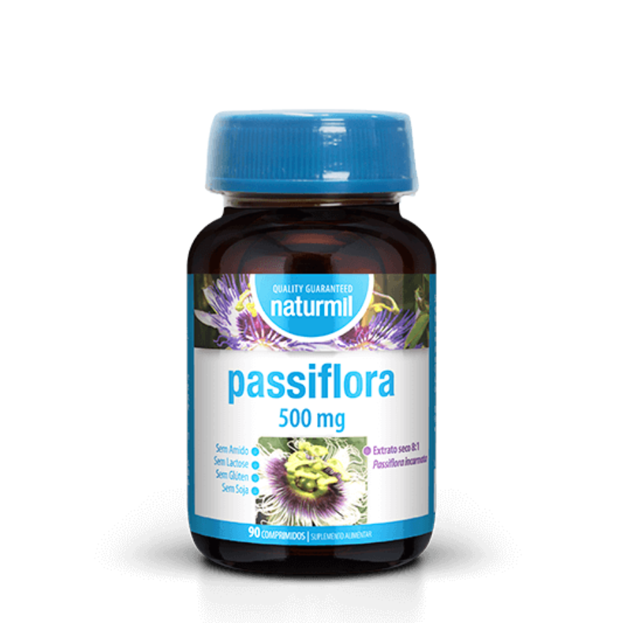 Naturmil Passiflora 500mg Comprimidos x90