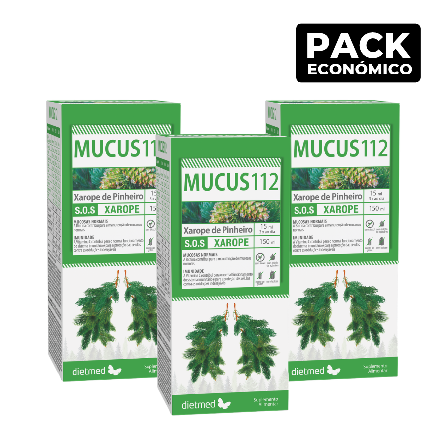Mucus 112 Xarope 3x150ml