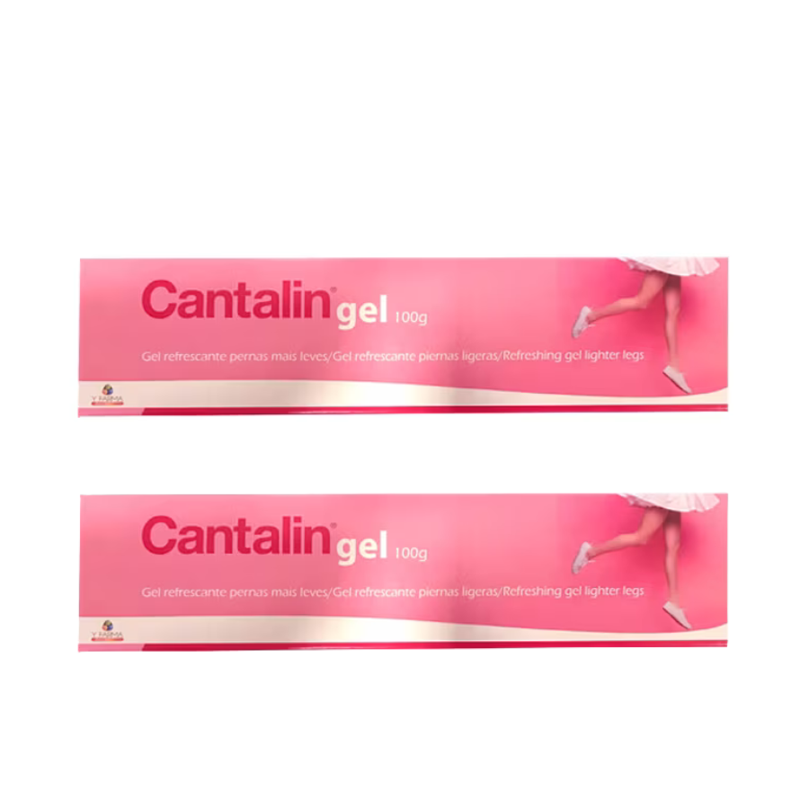 Cantalin Gel Refrescante Pernas Cansadas 2x100g
