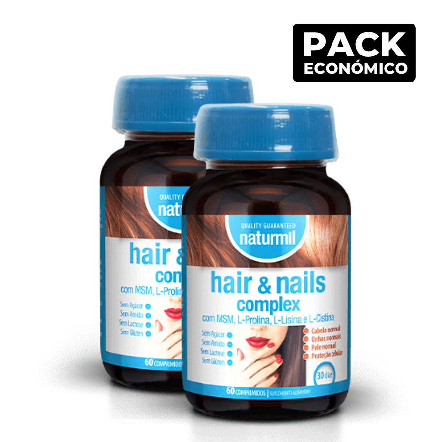 Naturmil Hair & Nails Complex Comprimidos 2x60