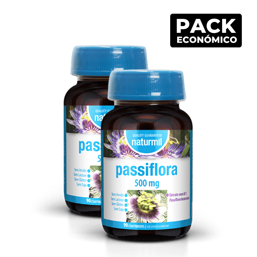 Naturmil Passiflora 500mg Comprimidos 2x90