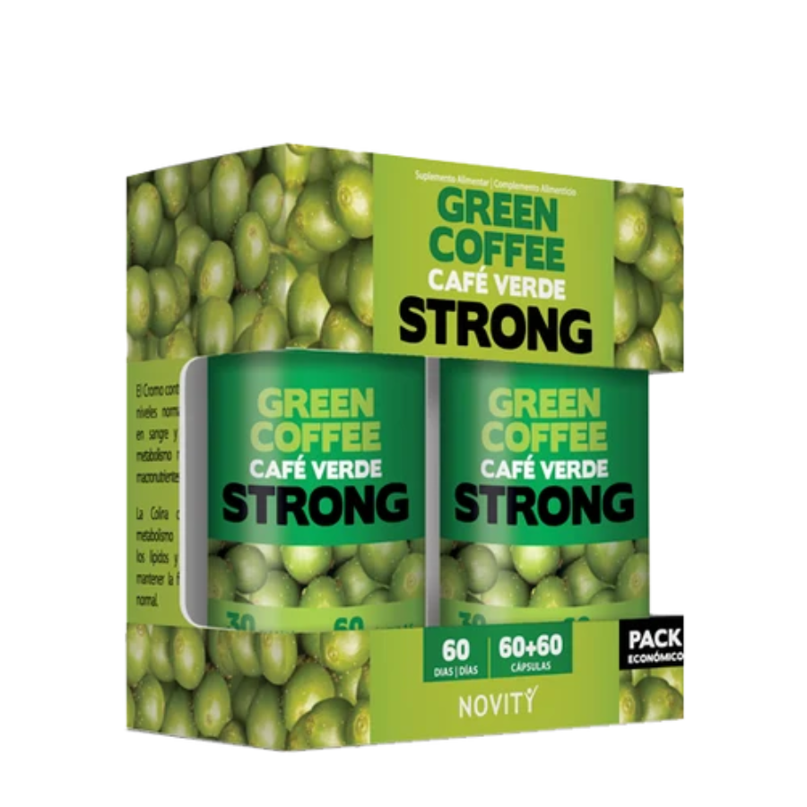 Novity Café Verde Strong 30+30 Comprimidos