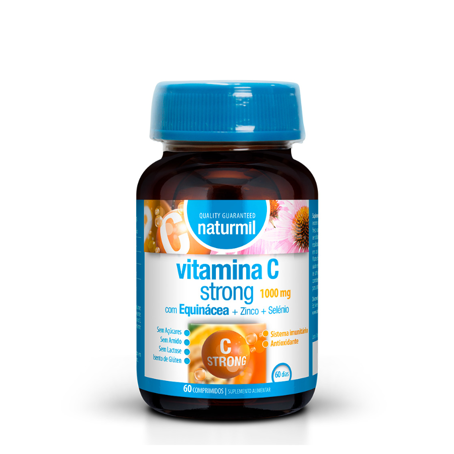 Naturmil Vitamina C Strong 1000mg Comprimidos x60