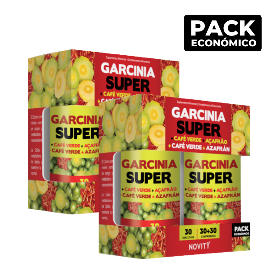 Novity Garcinia Cambogia Super 30+30 Comprimidos x2