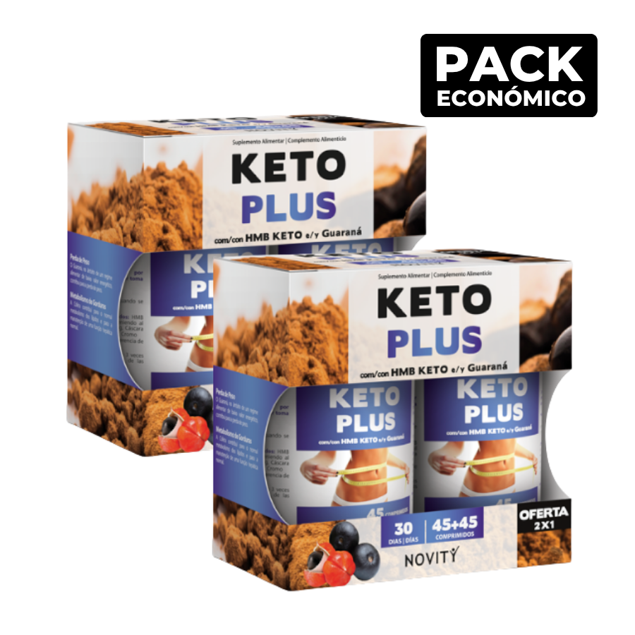 Novity Keto Plus 2x45 Comprimidos x2