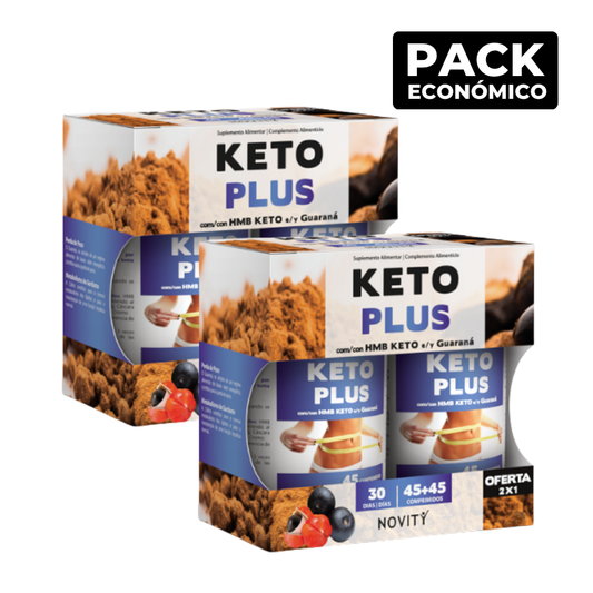 Novity Keto Plus 2x45 Comprimidos x2