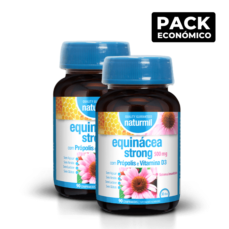 Naturmil Equinácia Strong 500mg Comprimidos 2x90