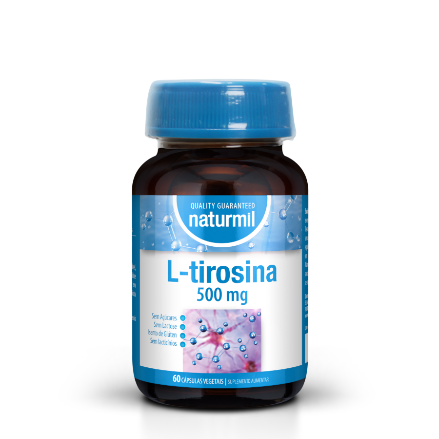 Naturmil L-tirosina 500mg Cápsulas x60