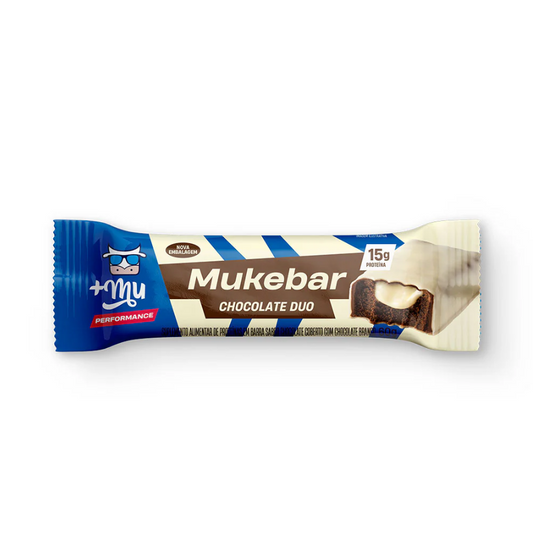 +Mu Mukebar Barrita Proteica Dúo Chocolate 60g