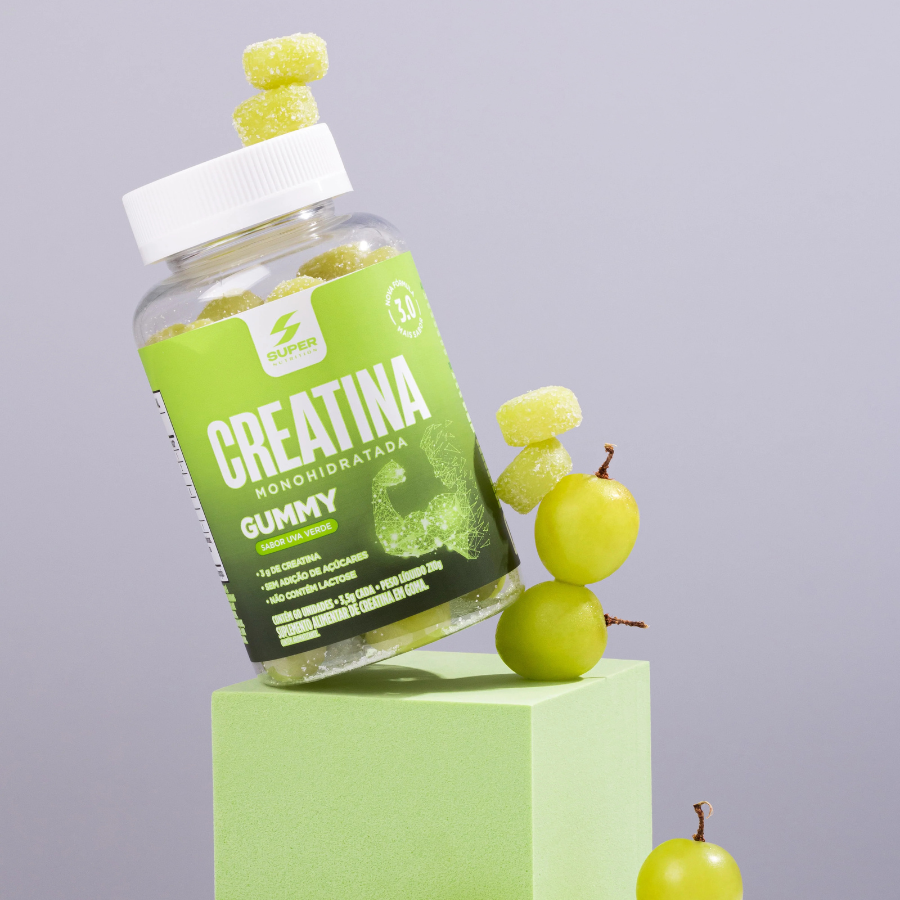 Super Nutrition Gummy Creatine Green Grape Gummies x60