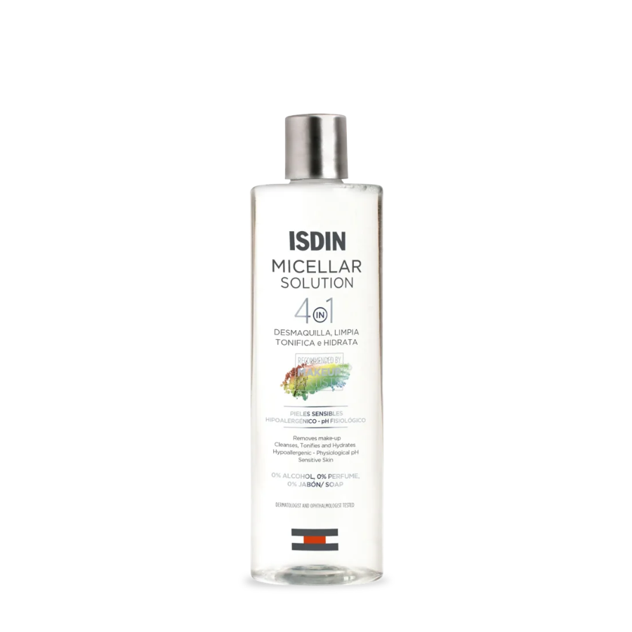 Isdin Micellar Solution Água Micelar 4em1 400ml