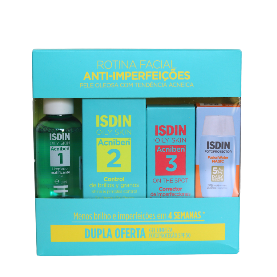 Rutina facial antiimperfecciones Isdin Acniben
