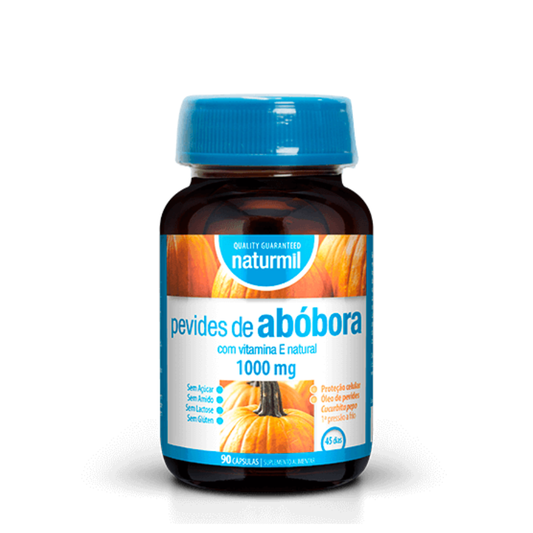 Naturmil Semillas de Calabaza 1000mg Cápsulas x90