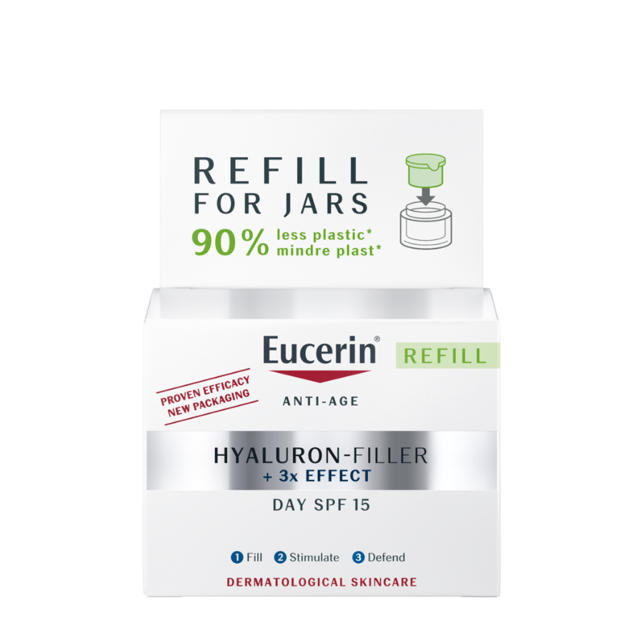 Eucerin Hyaluron-Filler 3x Effet PS Crème de Jour SPF15 Recharge 50 ml