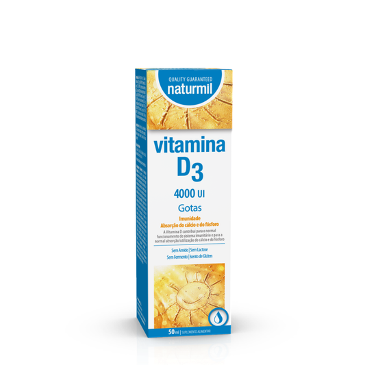 Naturmil Vitamina D3 4000 UI Gotas 50ml