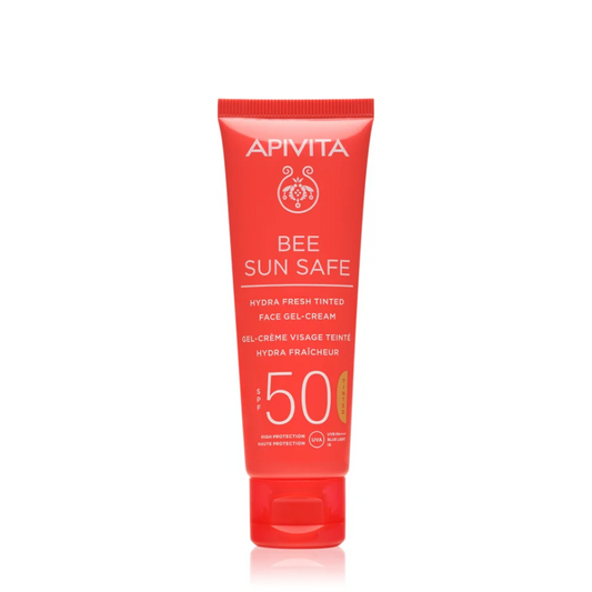 Apivita Bee Sun Safe Hydra Fresh Gel-crème Couleur SPF50 50 ml