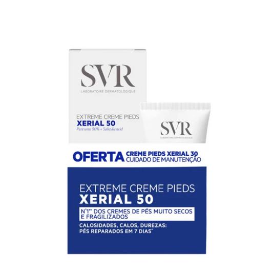 SVR Xerial 50 Extreme Foot Cream + Xerial 30 50ml