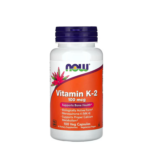 Now Vitamin K-2 100mcg Capsules x100