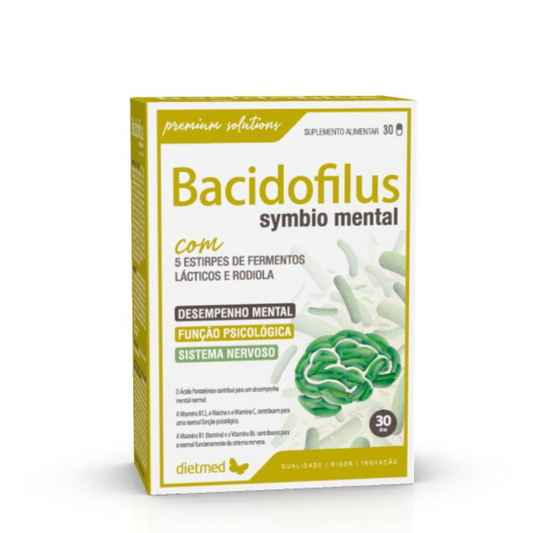 Bacidofilus Symbio Mental Cápsulas x30