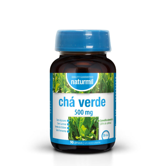 Naturmil Chá Verde 500mg Cápsulas x90
