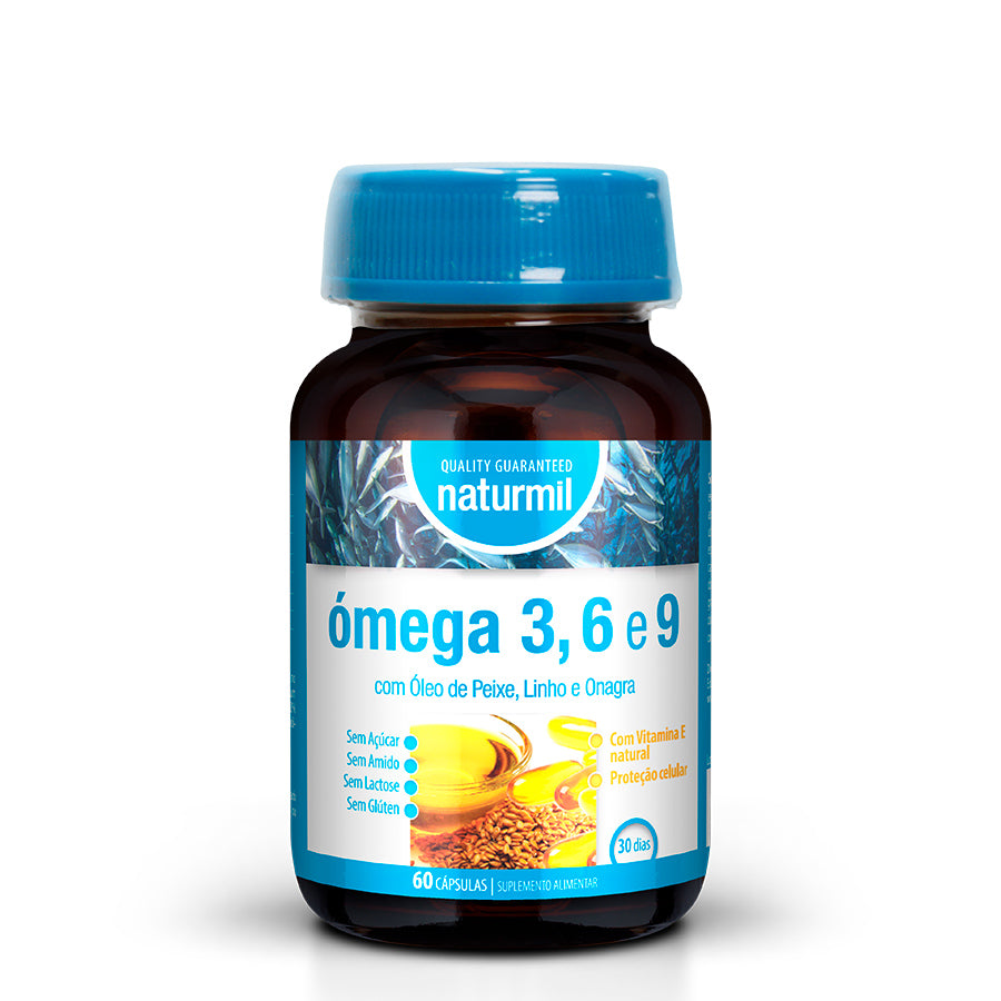 Naturmil Omega 3, 6 y 9 Cápsulas x60