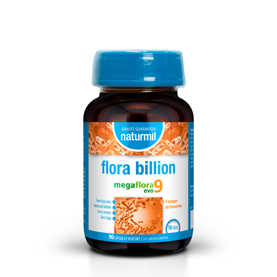 Naturmil Flora Billion Megaflora 9 Evo Capsules x90