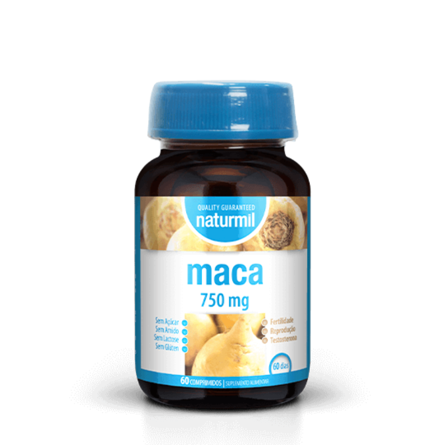 Naturmil Maca 750mg Comprimidos x60