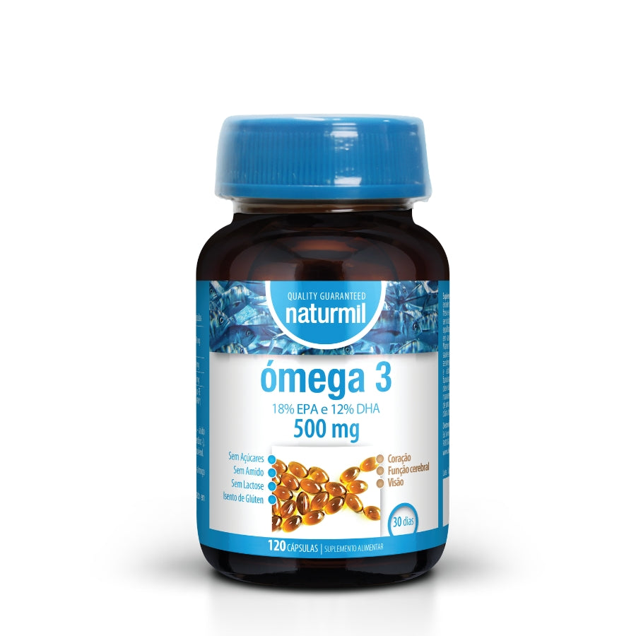 Naturmil Ómega 3 500mg Cápsulas x120