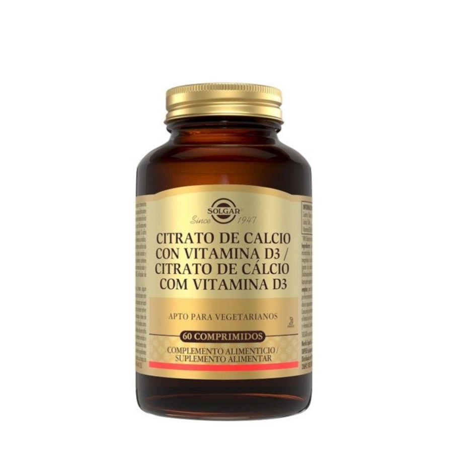 Solgar Calcium Citrate + Vitamin D3 Tablets x60