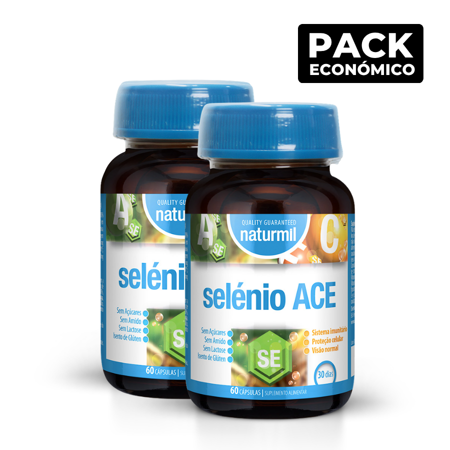 Naturmil Selenio ACE Cápsulas 2x60