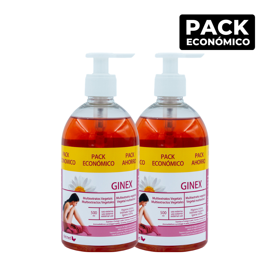 Ginex 500ml Sabonete Líquido 2x500ml