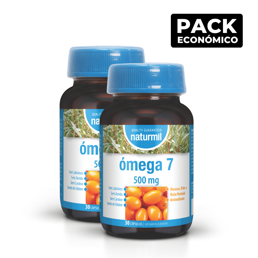 Naturmil Ómega-7 500mg Cápsulas 2x30