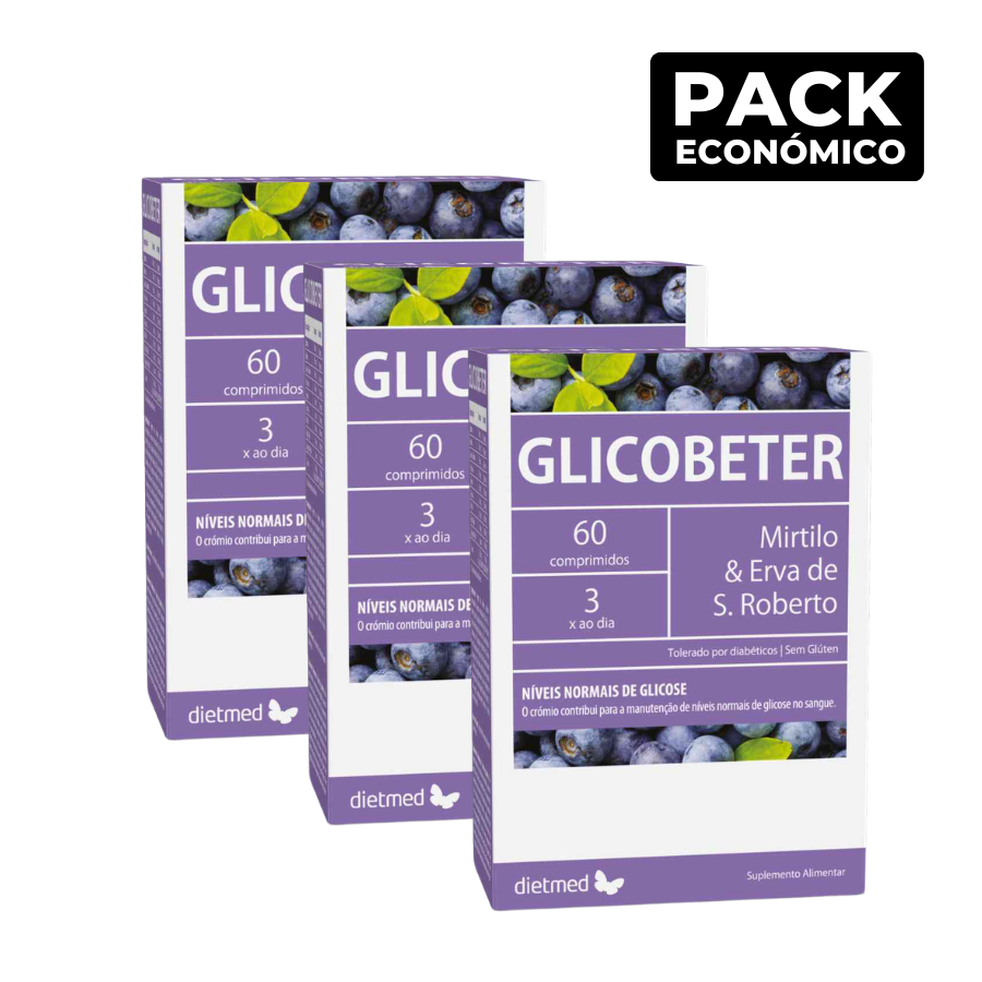 Glicobeter Comprimidos 3x60