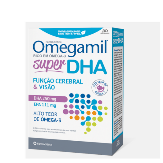Omegamil Súper DHA Cápsulas x30