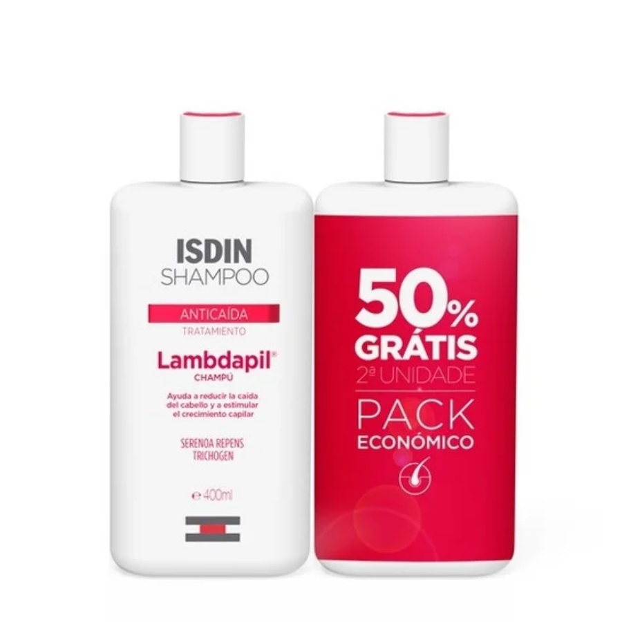 Isdin Lambdapil Champú Anticaída 2x400ml