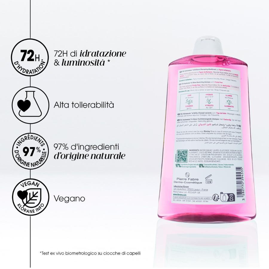 Klorane Prickly Pear Shampoo 400ml