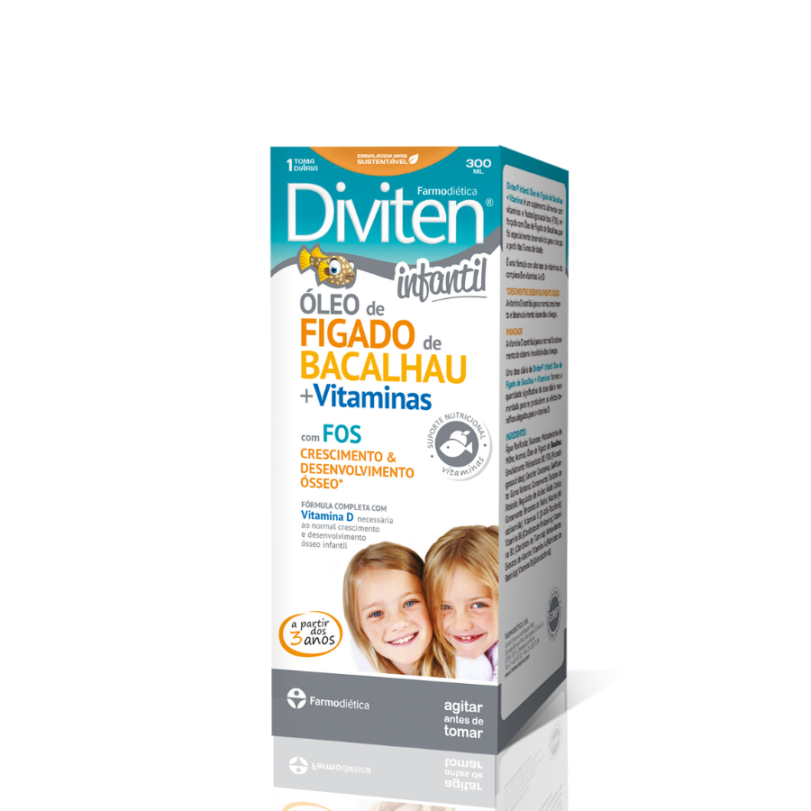 Children's Diviten Cod Liver Oil + Vitamins 300ml