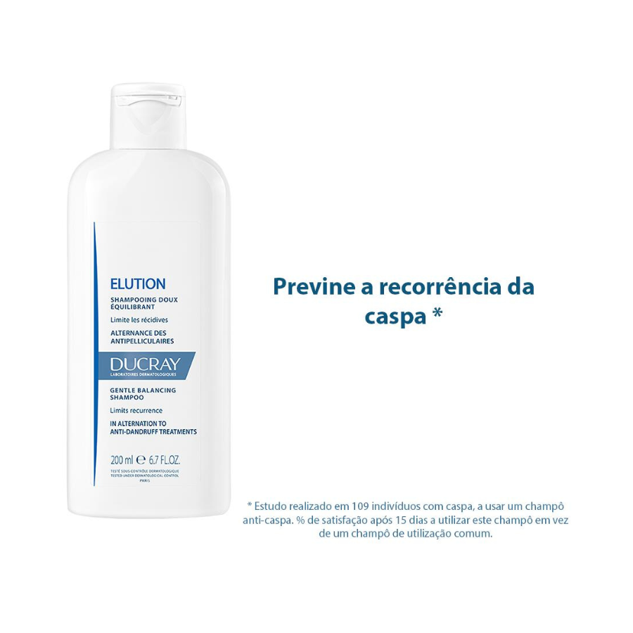 Ducray Elution Rebalancing Shampoo 200ml