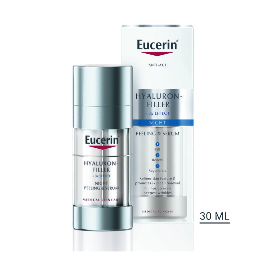 Eucerin Hyaluron-Filler 3x Effect Sérum Peeling Noite 30ml