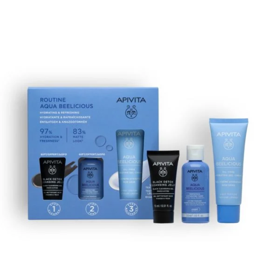 Apivita Rotina Aqua Beelicious Hidratante e Refrescante