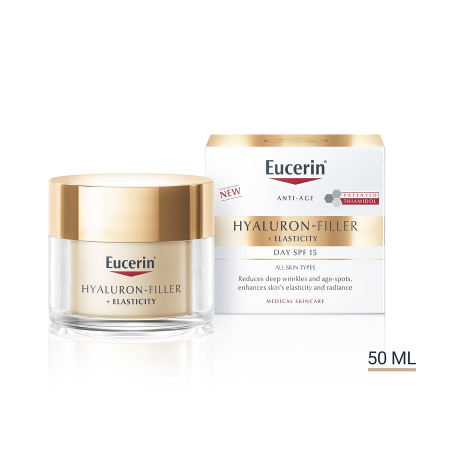 Eucerin Hyaluron-Filler + Élasticité Crème de Jour SPF15 50 ml