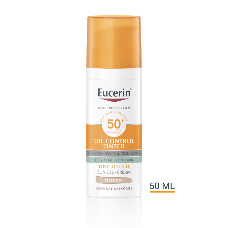 Eucerin Sun Oil Control Dry Touch Medium Tone SPF50+ 50ml