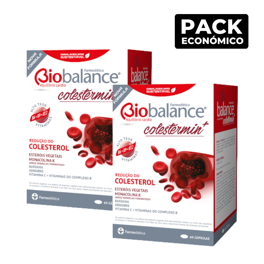 Biobalance Colestermin+ Cápsulas 2x60