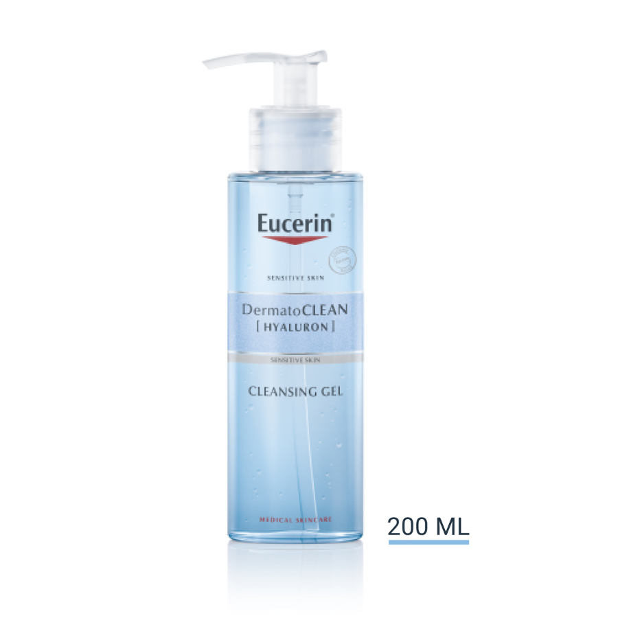 Eucerin DermatoClean Gel Nettoyant Hyaluronique 200 ml