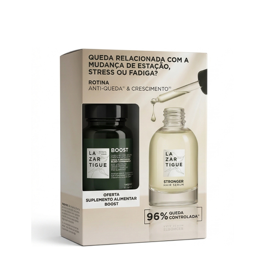 Lazartigue Stronger Sérum 50ml + Boost Cápsulas x30