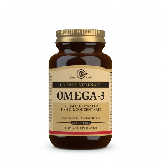 Solgar Omega-3 Double Potency Capsules x60
